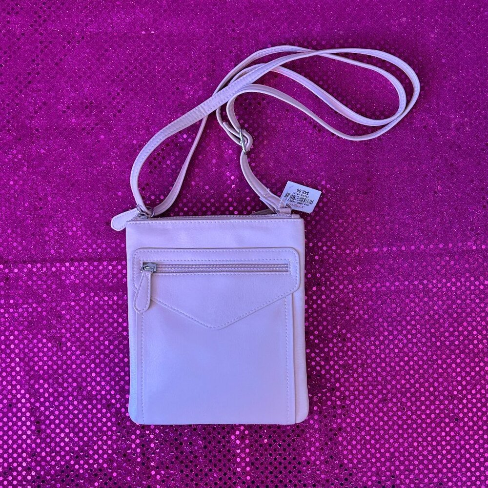 NWT dusty pink crossbody purse